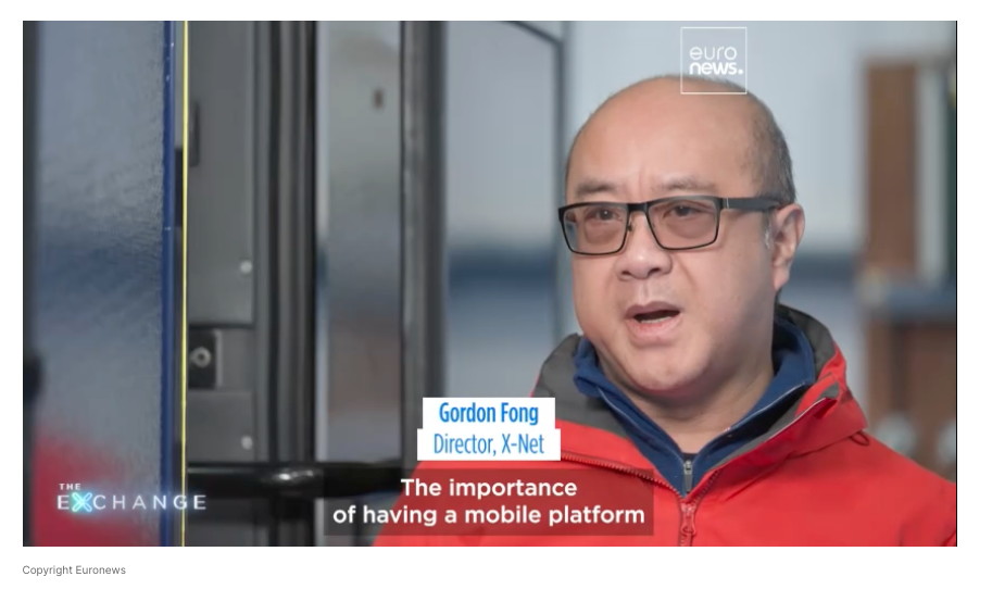 Gordon Fong on Euro News